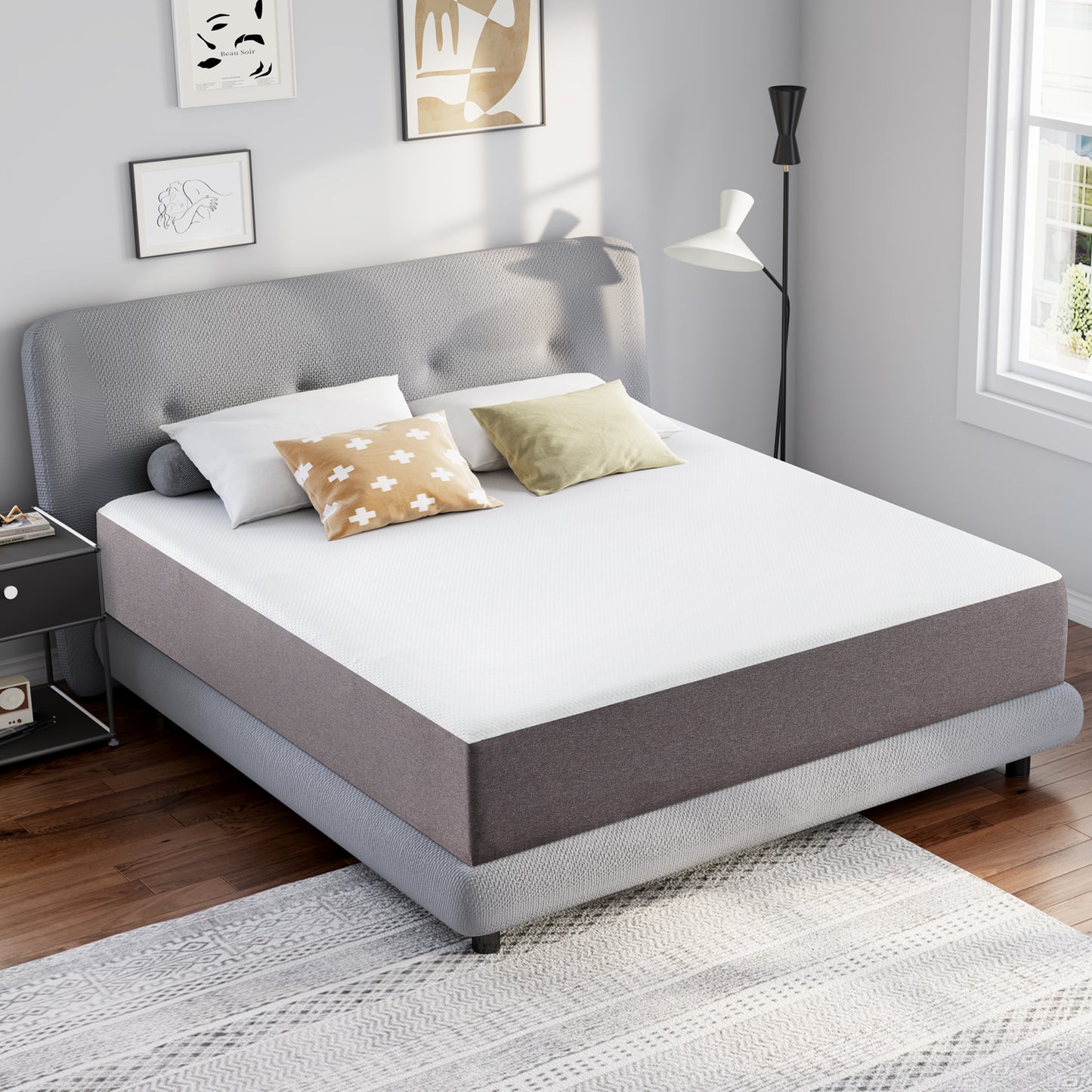 10-Inch Gel Memory Foam Queen Size