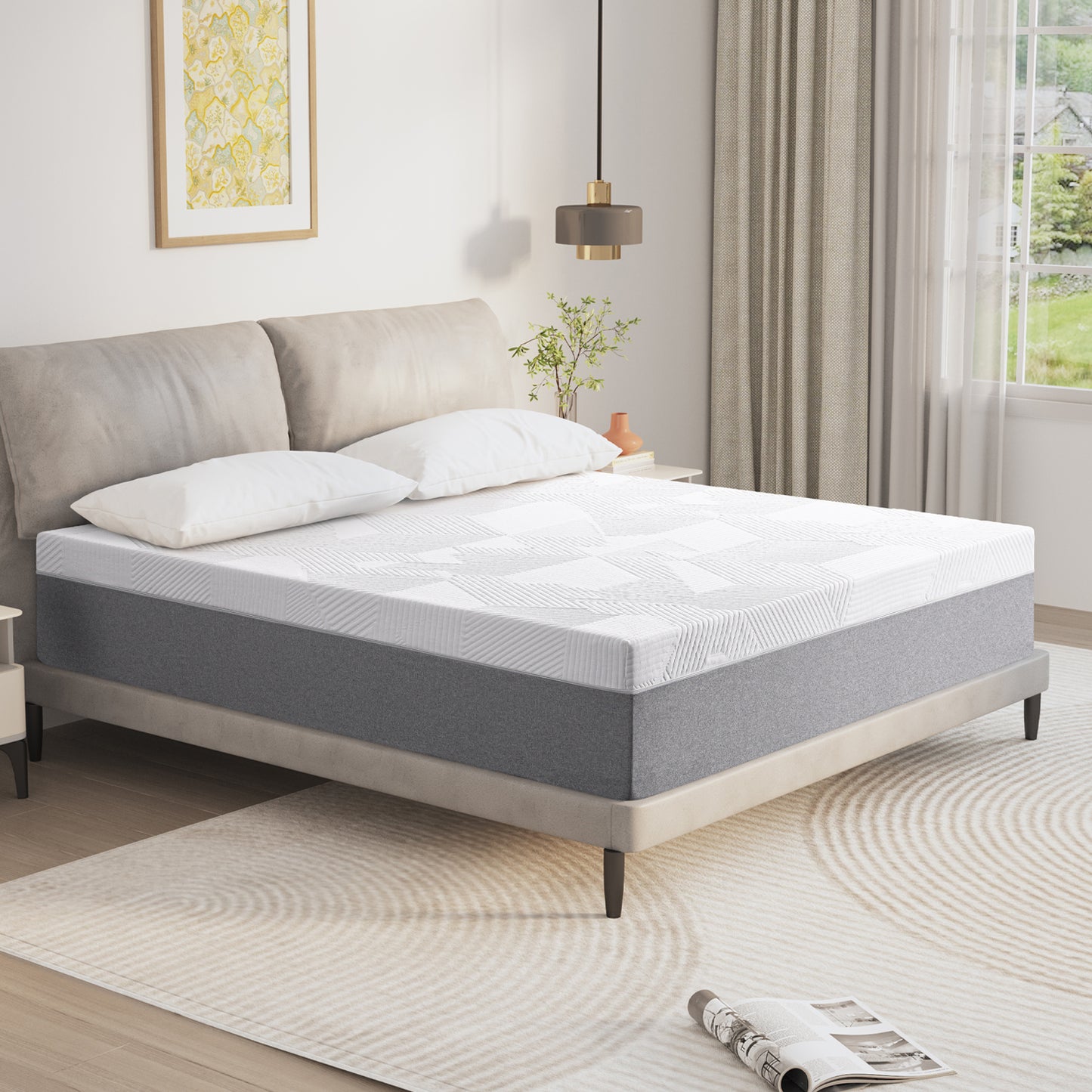 10-Inch Gel Memory Foam Queen Size