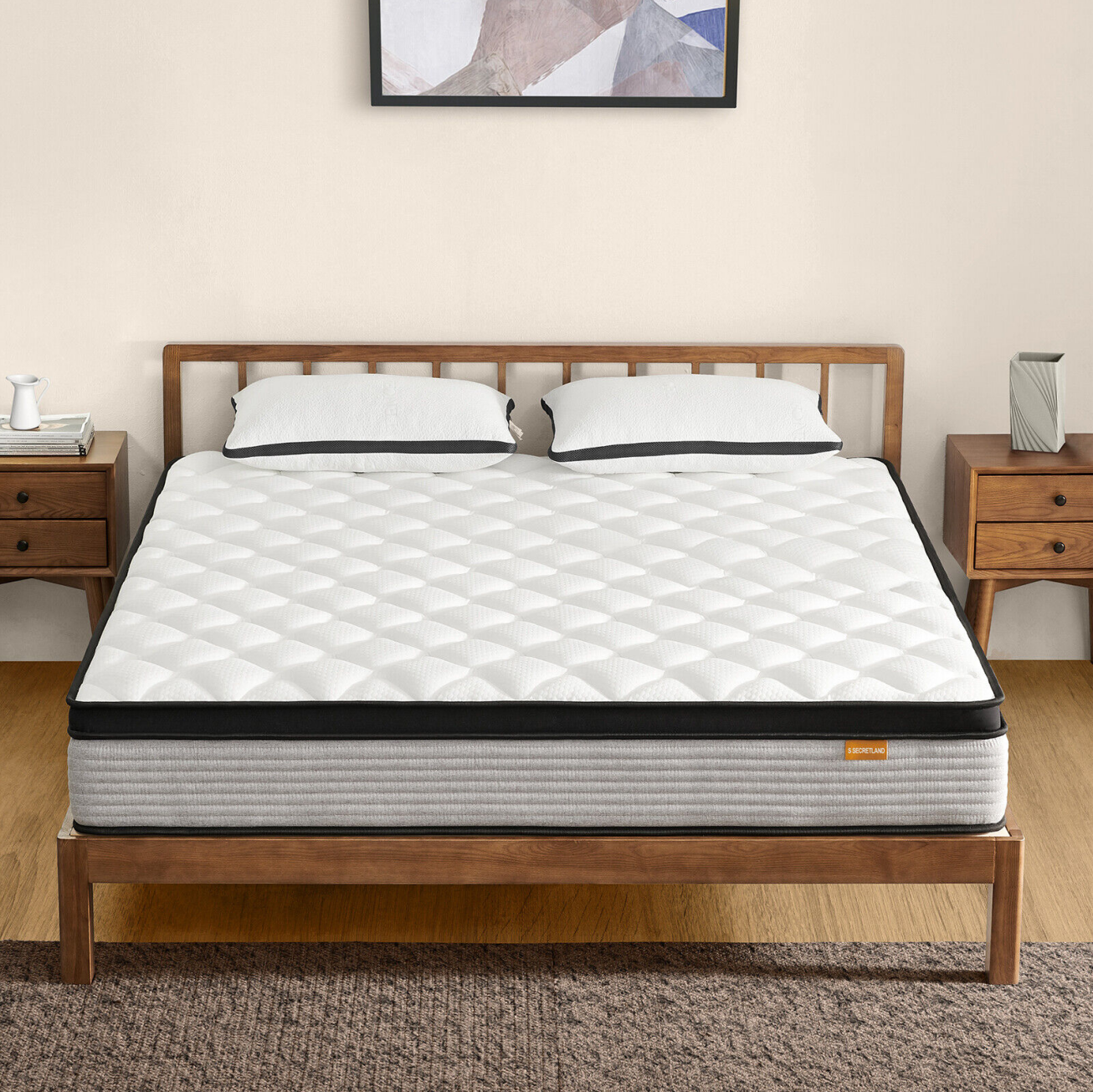 12-Inch Hybrid Mattress Foam Queen Size