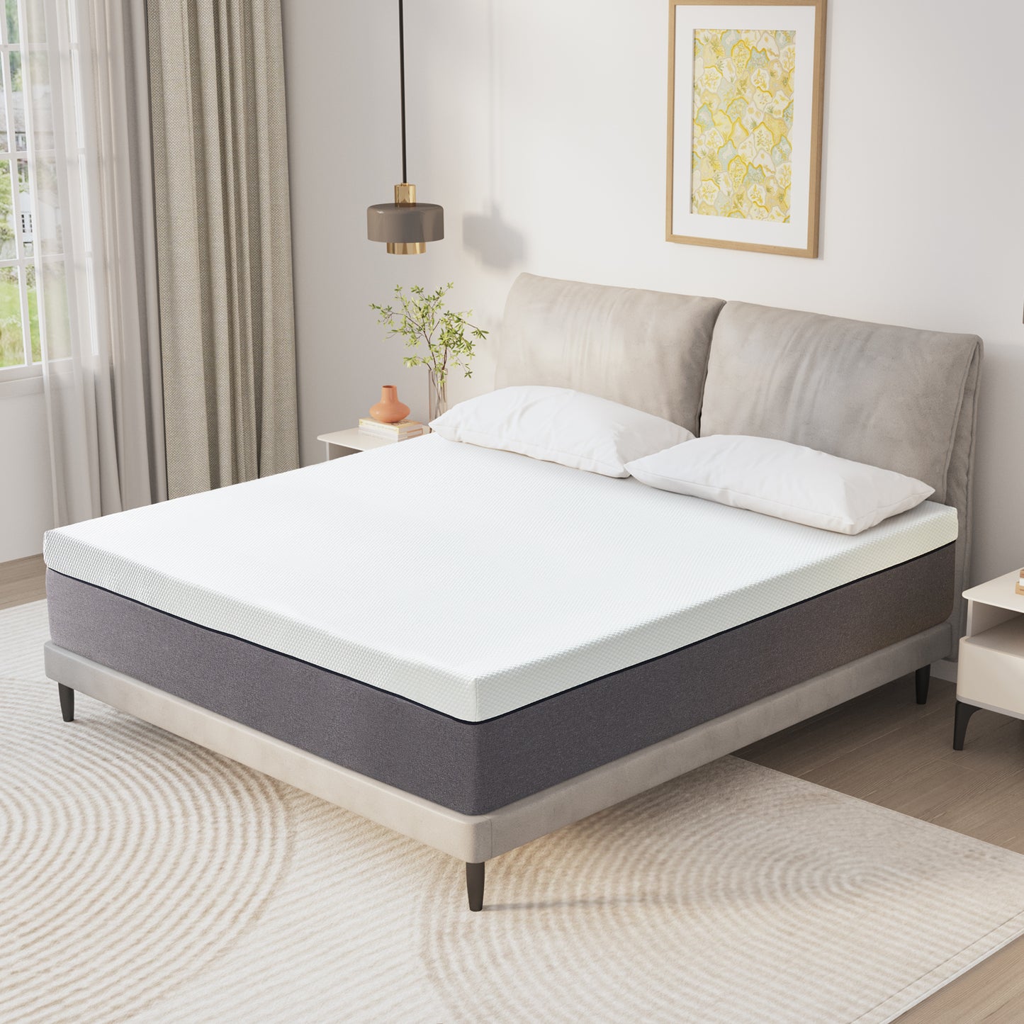 12-Inch Gel Memory Foam Queen Size