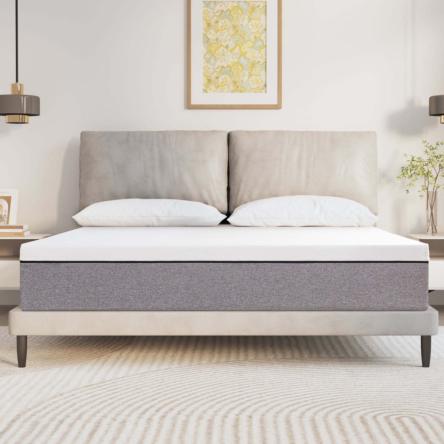 12-Inch Gel Memory Foam Queen Size