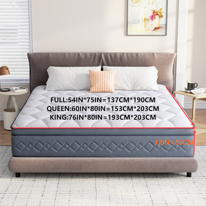12-Inch Hybrid Mattress Foam Full Size
